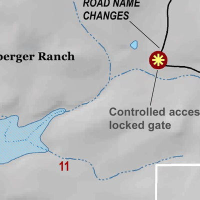 Mariposa Road Atlas Grid Page #124