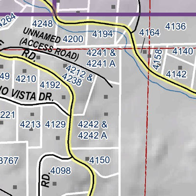 Mariposa Road Atlas Grid Page #114