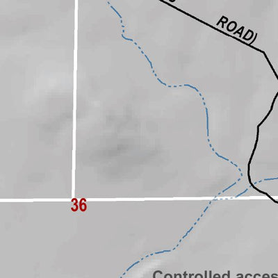 Mariposa Road Atlas Grid Page #131