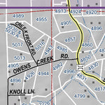 Mariposa Road Atlas Grid Page #109