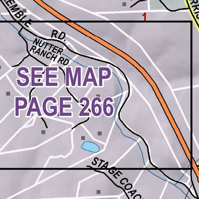 Mariposa Road Atlas Grid Page #117