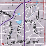 Mariposa Road Atlas Grid Page #099