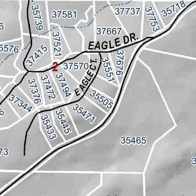 Mariposa Road Atlas Grid Page #137