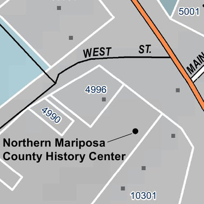 Mariposa Road Atlas Grid Page #176