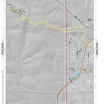 Mariposa Road Atlas Grid Page #186