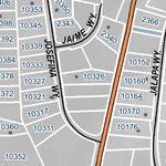 Mariposa Road Atlas Grid Page #186