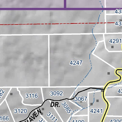 Mariposa Road Atlas Grid Page #115