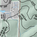Mariposa Road Atlas Grid Page #118
