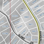 Mariposa Road Atlas Grid Page #187