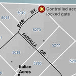 Mariposa Road Atlas Grid Page #215