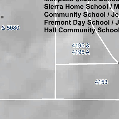 Mariposa Road Atlas Grid Page #242