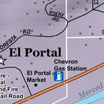 Mariposa Road Atlas Grid Page #156