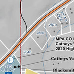 Mariposa Road Atlas Grid Page #203