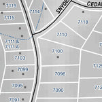 Mariposa Road Atlas Grid Page #258