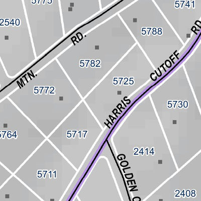 Mariposa Road Atlas Grid Page #263