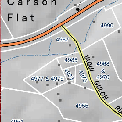 Mariposa Road Atlas Grid Page #212