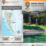 Haida Gwaii (Queen Charlotte Islands) Recreation Map Backroad Mapbooks