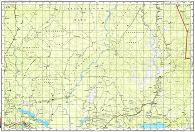 Soviet Genshtab - b30-21 - Cote d'Ivoire
