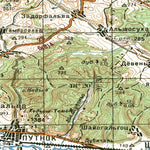 Soviet Genshtab - m34-33 - Slovakia