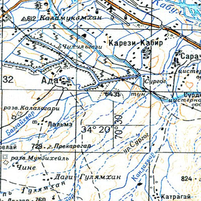 Soviet Genshtab - i42-17 - Pakistan