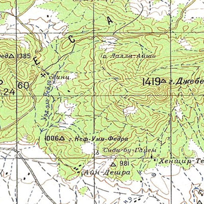 Soviet Genshtab - i32-03 - Tunisia