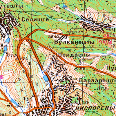 Soviet Genshtab - l35-11 - Republic of Moldova