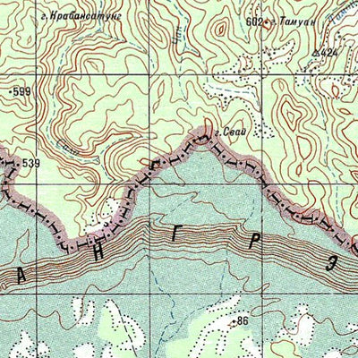 Soviet Genshtab - d48-15 - Thailand