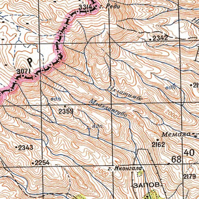 Soviet Genshtab - xh35-18 - Lesotho