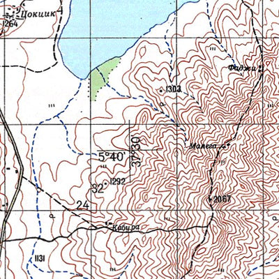 Soviet Genshtab - b37-20 - Ethiopia
