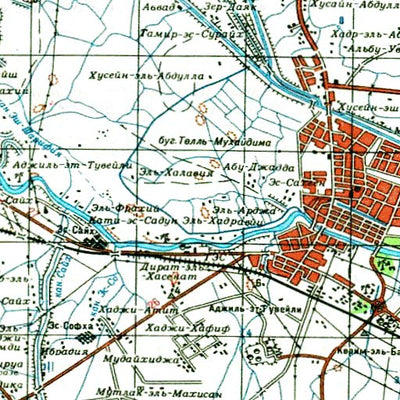 Soviet Genshtab - h38-11 - Iraq