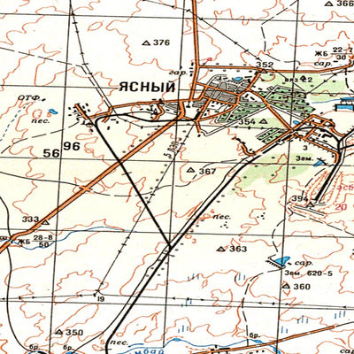 Soviet Genshtab - m40-12 - Russia