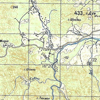 Soviet Genshtab - e48-36 - Viet Nam