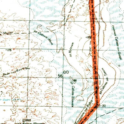 Soviet Genshtab - i37-12 - Syrian Arab Republic