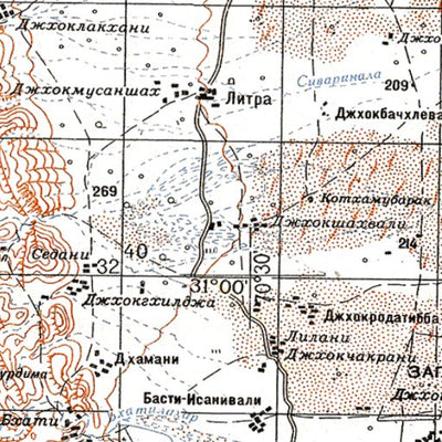 Soviet Genshtab - h42-11 - Pakistan