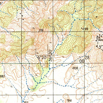 Soviet Genshtab - b37-13 - Ethiopia