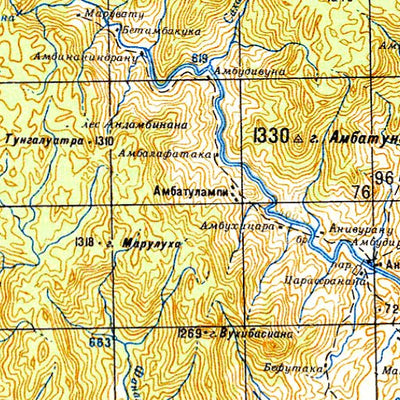 Soviet Genshtab - xf38-06 - Madagascar