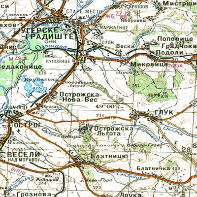Soviet Genshtab - m33-30 - Slovakia