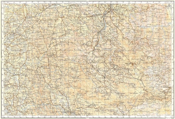Soviet Genshtab - b44-09 - Sri Lanka Map by Avenza Systems Inc ...