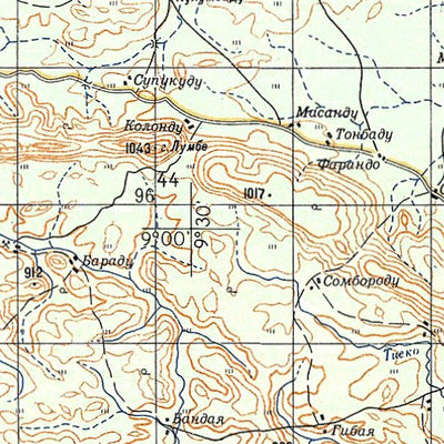 Soviet Genshtab - c29-27 - Guinea