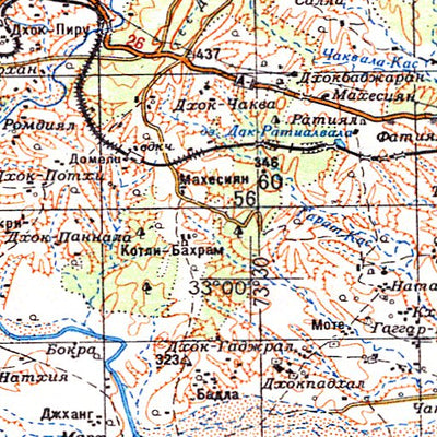 Soviet Genshtab - i43-26 - Pakistan