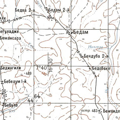 Soviet Genshtab - b33-05 - Central African Republic