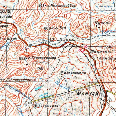 Soviet Genshtab - i42-35 - Pakistan