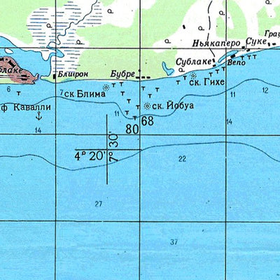 Soviet Genshtab - b29-35 - Liberia