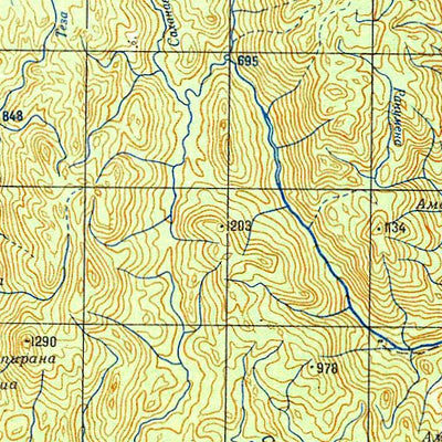 Soviet Genshtab - xe39-19 - Madagascar