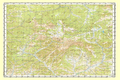 Soviet Genshtab - m48-36 - Mongolia