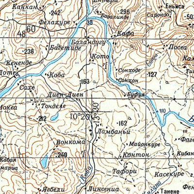 Soviet Genshtab - c28-17 - Guinea