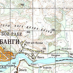 Soviet Genshtab - b34-31 - Central African Republic