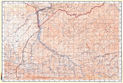 Soviet Genshtab - i41-09 - Turkmenistan