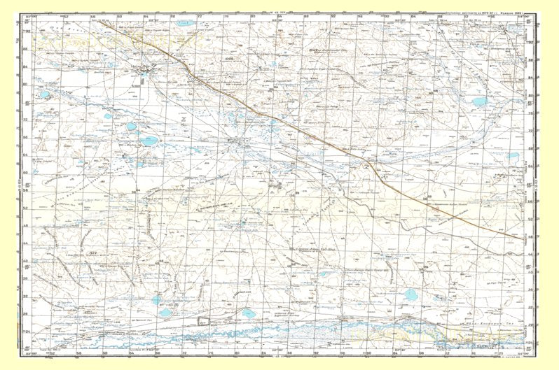 Soviet Genshtab - m49-36 - Mongolia Map by Avenza Systems Inc. | Avenza ...