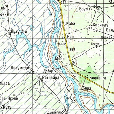 Soviet Genshtab - c33-29 - Chad